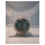 Vintage Enfield English Crystal Table Clock