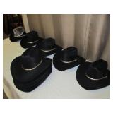 10pc NEW Alamo Hat Co Iron Weave Western Hats