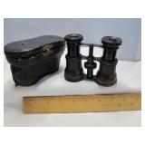 Antique Brass Frame Binoculars - Opera Glasses