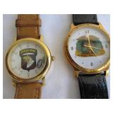2pc US Army Airborne & Quartermaster Wrist Watches