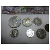 7 Rare Coins - Vintage US Silver Coins