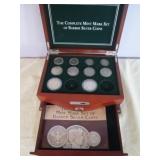 Barber Coin Mint Mark Set 10pc Barber Silver Coins