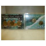 2pc 1st Three Years Sacagawea / 1st & Last Susan B