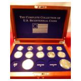 US Bicentennial Coin Set - Silver / Proofs / BU
