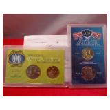 2012 & 2015 Uncirculated Dollar & Half Dollar Sets