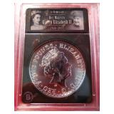 2002 Queen Victoria II Britannia 1oz .999 Silver