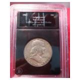 1963-D US Silver Franklin Half Dollar - VG