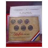 Legend of the Buffalo Nickel 6 Coin Mint Set
