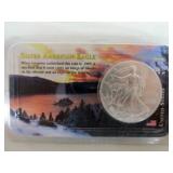 2001 Silver American Eagle .999 Fine 1 Troy Ounce