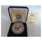 Colorized 1972 Eisenhower & 1979 Susan B Dollars