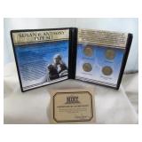 Susan B Anthony US Dollar Coin Type Set