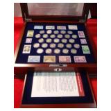 Complete Collection Silver Mercury Dimes w/ Stamps