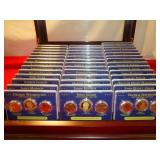 US Presidential Dollar 120 Coin Set with Proofs