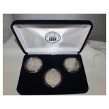 1921 US Morgan Dollar Mint Mark Set S-P-D Mints