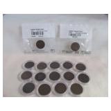 16pc US Indian Head Cent