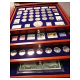 The Jefferson Nickel & Stamp Collection - Complete