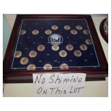 Gold & Platinum Highlighted JFK Half Dollar Set