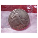 1940-P US Silver Walking Liberty Half Dollar - VF