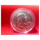 1963-P US Silver Franklin Half Dollar