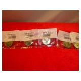 5pc US Kennedy Half Dollars - Sealed Uncirculated