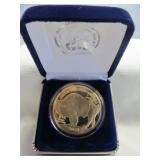 $50 Buffalo Tribute Proof - Gold Clad Medallion
