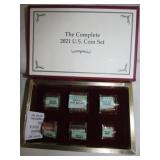 2021 US Uncirculated 72pc Complete Coin Set