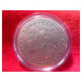 1880-O US Morgan Silver Dollar