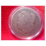 1889-O US Morgan Silver Dollar