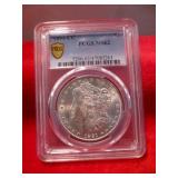 1891-CC US Morgan Silver Dollar  MS 62