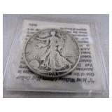 1945-S US Silver Walking Liberty Half Dollar