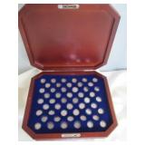 50 Years of US Silver Dimes 50pc Silver Dime Set