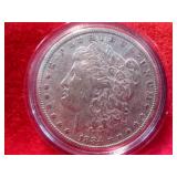 1884-P US Morgan Silver Dollar