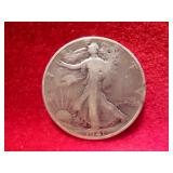 1941-S US Walking Liberty Silver Half Dollar