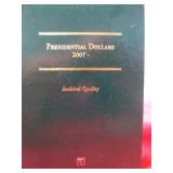 US Presidential $1 Coin Collection 21 Coins & Book