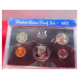 1972 US Mint Proof Coin Set