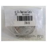 1993 US Silver American Eagle 1oz .999 Fine Silver