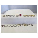20pc Fashion Jewelry Rings