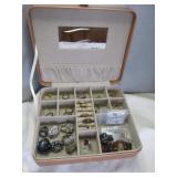 Jewelry Organizer Box with Fashion Jewelry Rings