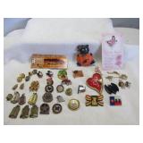 Brooches - Pendants - Pin Backs - Religious