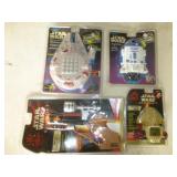 4pc Star Wars Toys - NEW Old Stock