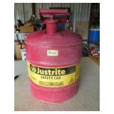 Justrite 5 Gallon Steel Safety Can