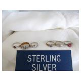 6pc Sterling Silver Lady