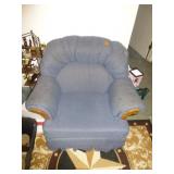 Rolled Arm Upholstered Side Chair - Parlor Chair