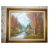 "Morgan" - Vintage Original Framed Oil on Canvas