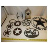 Texas, Lone Star & Cowboy Metal Decor & Accs