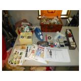 Sewing Notions - Patterns - Sewing Box - Supplies