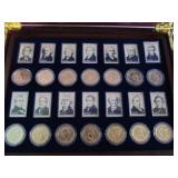 US $1 Presidential Coin & Stamp Collection