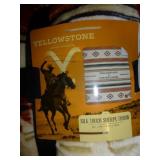 Yellowstone Dutton Ranch Sherpa Throw - NEW