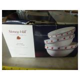 Stoney Hill Americana Stars & Stripes 3 Bowl Set