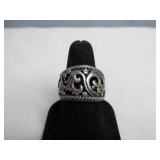 Sterling Silver Art Nouveau Lady